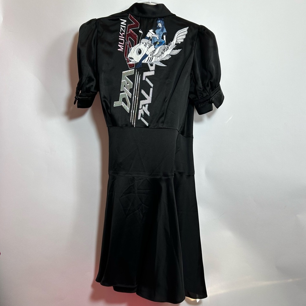 🖤🖤🖤 Mukzin Brand lovely black silky dress